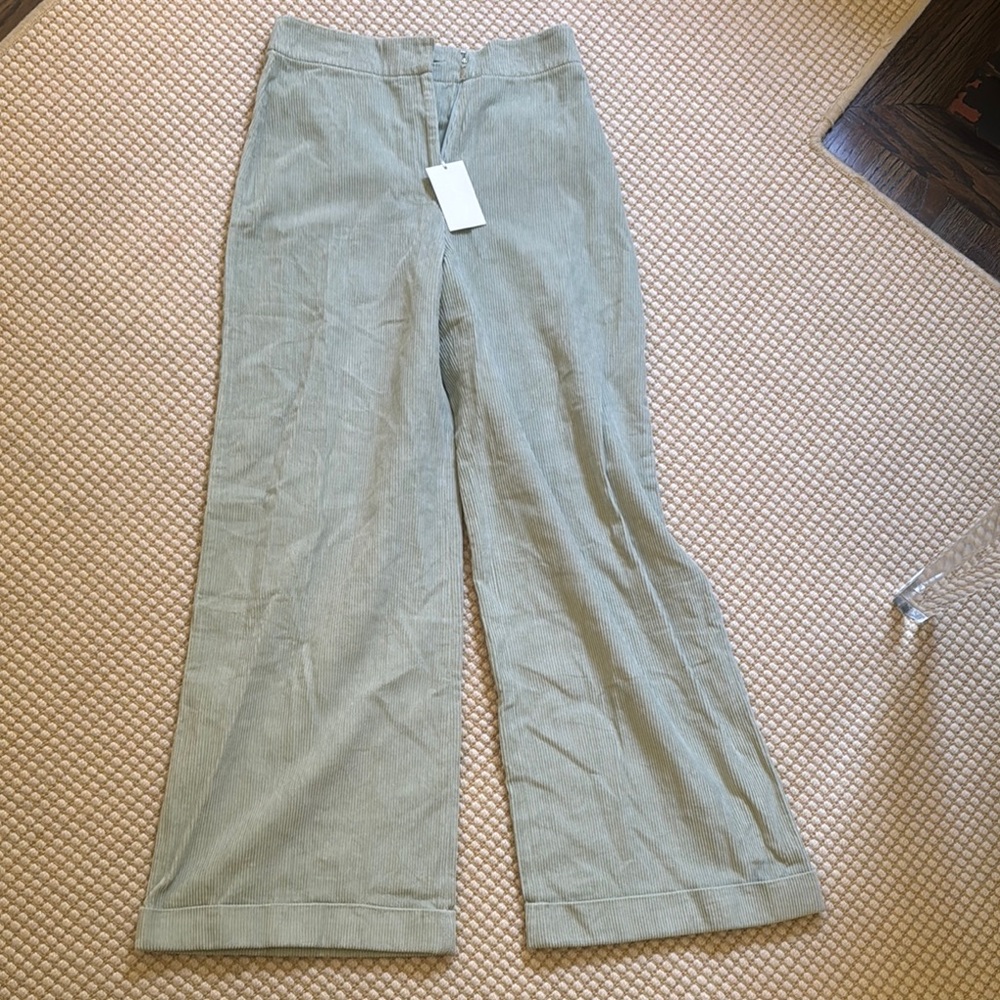 Wide Leg Corduroy Pants